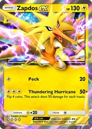 Zapdos ex zapdos-ex