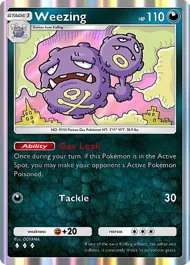 Weezing weezing