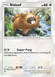 Bidoof bidoof