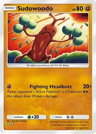 Sudowoodo sudowoodo