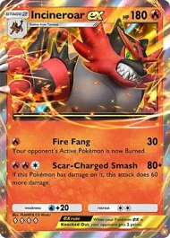 Incineroar ex incineroar-ex