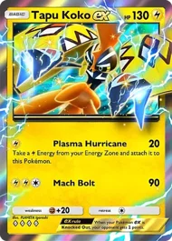 Cannot be exchange due to Pokemon TCG Pocket rules tapu-koko-ex