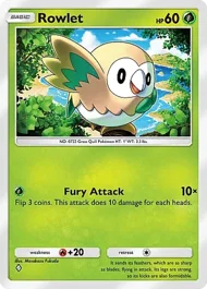 Cannot be exchange due to Pokemon TCG Pocket rules rowlet
