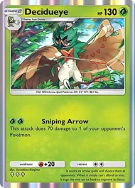 Cannot be exchange due to Pokemon TCG Pocket rules decidueye