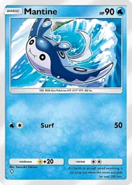 Cannot be exchange due to Pokemon TCG Pocket rules mantine