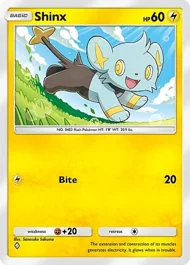 Cannot be exchange due to Pokemon TCG Pocket rules shinx