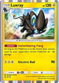 Cannot be exchange due to Pokemon TCG Pocket rules luxray