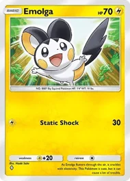 Cannot be exchange due to Pokemon TCG Pocket rules emolga