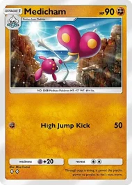 Cannot be exchange due to Pokemon TCG Pocket rules medicham