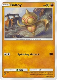 Cannot be exchange due to Pokemon TCG Pocket rules baltoy