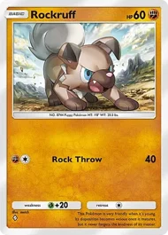 Cannot be exchange due to Pokemon TCG Pocket rules rockruff