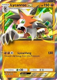 Cannot be exchange due to Pokemon TCG Pocket rules lycanroc-ex