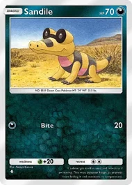 Cannot be exchange due to Pokemon TCG Pocket rules sandile