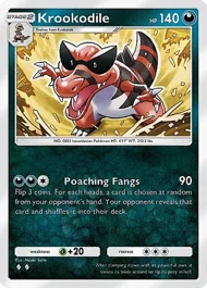 Cannot be exchange due to Pokemon TCG Pocket rules krookodile