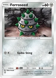 Cannot be exchange due to Pokemon TCG Pocket rules ferroseed