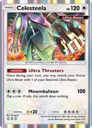 Cannot be exchange due to Pokemon TCG Pocket rules celesteela