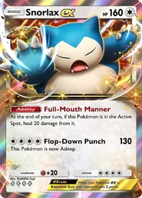 Snorlax ex snorlax-ex