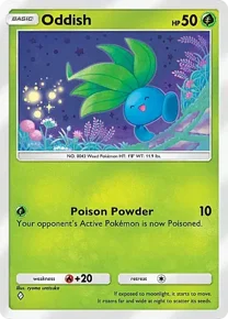 Cannot be exchange due to Pokemon TCG Pocket rules oddish