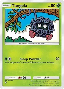 Cannot be exchange due to Pokemon TCG Pocket rules tangela