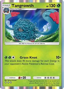 Cannot be exchange due to Pokemon TCG Pocket rules tangrowth