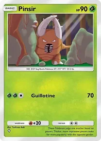 Cannot be exchange due to Pokemon TCG Pocket rules pinsir