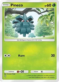 Cannot be exchange due to Pokemon TCG Pocket rules pineco