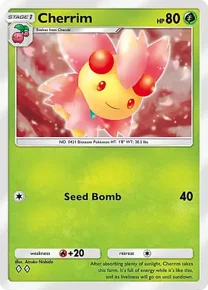 Cannot be exchange due to Pokemon TCG Pocket rules cherrim