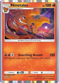 Cannot be exchange due to Pokemon TCG Pocket rules ninetales