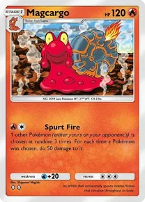 Cannot be exchange due to Pokemon TCG Pocket rules magcargo