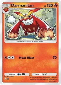 Cannot be exchange due to Pokemon TCG Pocket rules darmanitan