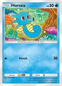 Cannot be exchange due to Pokemon TCG Pocket rules horsea