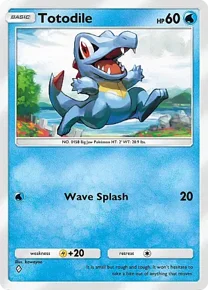Cannot be exchange due to Pokemon TCG Pocket rules totodile