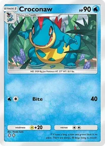 Cannot be exchange due to Pokemon TCG Pocket rules croconaw