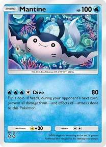 Cannot be exchange due to Pokemon TCG Pocket rules mantine