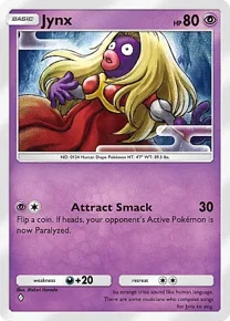 Cannot be exchange due to Pokemon TCG Pocket rules jynx