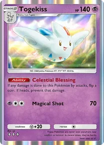 Cannot be exchange due to Pokemon TCG Pocket rules togekiss