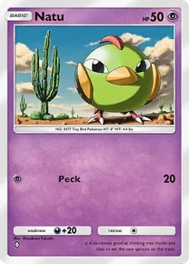 Cannot be exchange due to Pokemon TCG Pocket rules natu
