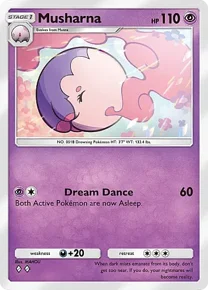 Cannot be exchange due to Pokemon TCG Pocket rules musharna