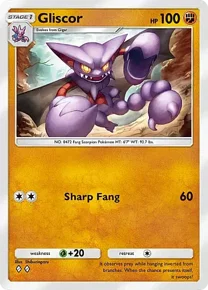 Cannot be exchange due to Pokemon TCG Pocket rules gliscor