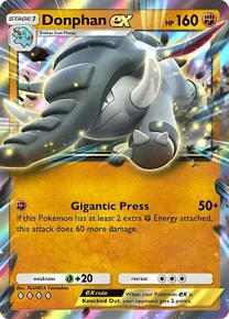 Cannot be exchange due to Pokemon TCG Pocket rules donphan-ex