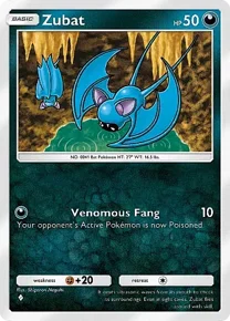 Cannot be exchange due to Pokemon TCG Pocket rules zubat