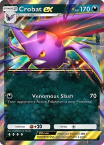 Cannot be exchange due to Pokemon TCG Pocket rules crobat-ex