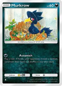 Cannot be exchange due to Pokemon TCG Pocket rules murkrow