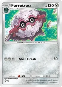 Cannot be exchange due to Pokemon TCG Pocket rules forretress
