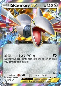Cannot be exchange due to Pokemon TCG Pocket rules skarmory-ex