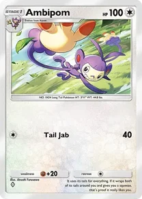 Cannot be exchange due to Pokemon TCG Pocket rules ambipom