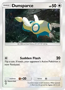 Cannot be exchange due to Pokemon TCG Pocket rules dunsparce