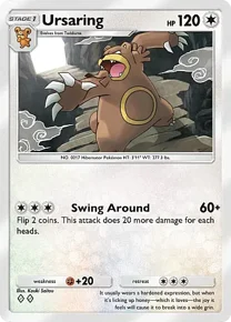 Cannot be exchange due to Pokemon TCG Pocket rules ursaring