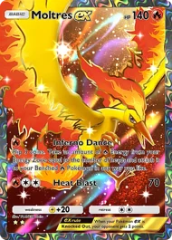 Cannot be exchange due to Pokemon TCG Pocket rules moltres-ex