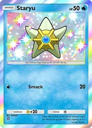 Cannot be exchange due to Pokemon TCG Pocket rules staryu